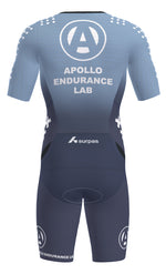 Apollo x Surpas Insane 2 - 2024 Triathlon Suit #bluesteel color-way