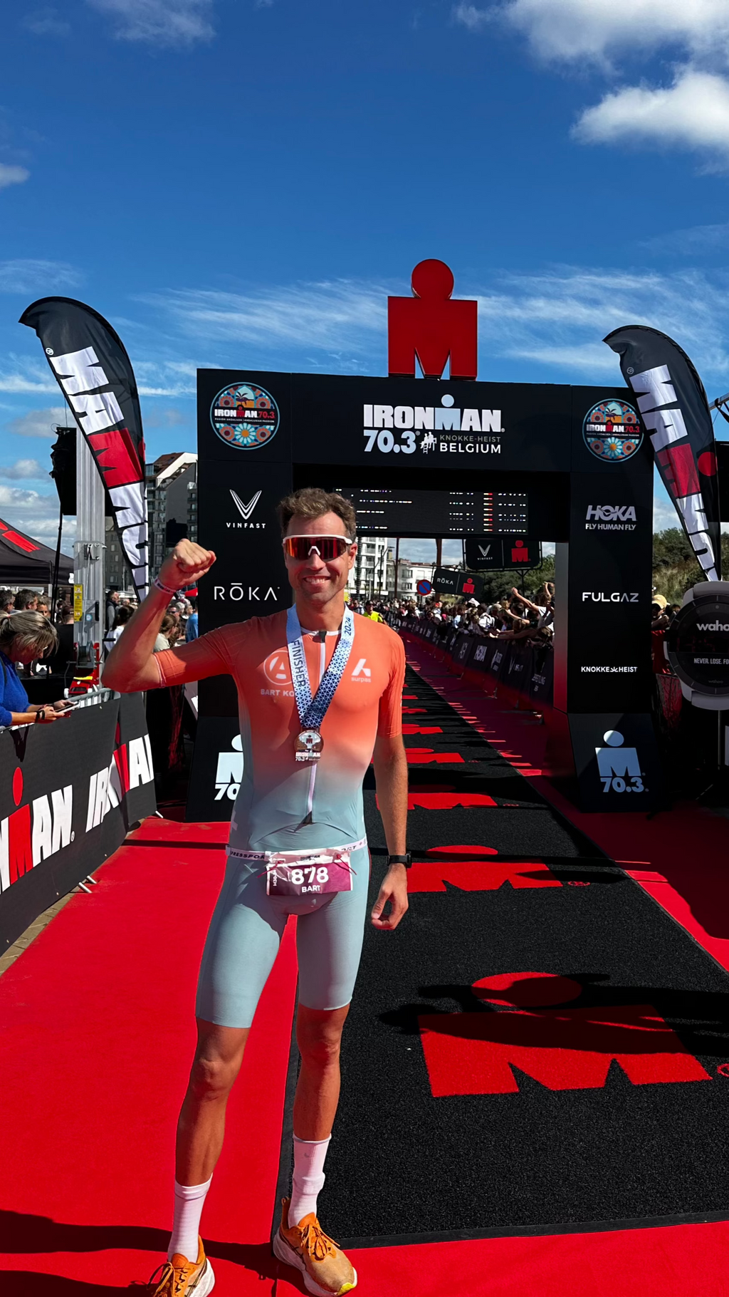 Apollo x Surpas Insane 3 - 2025 Triathlon Suit #summervibes color-way